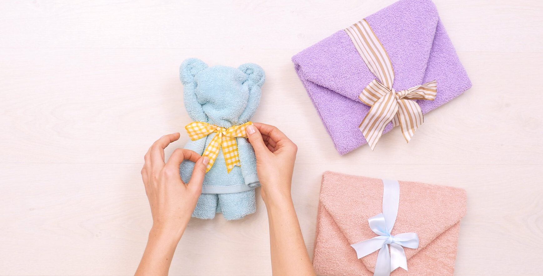 How to Fold Towels for a Gift