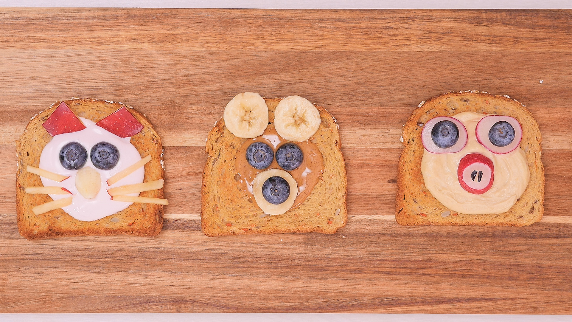 Fun and Healthy Breakfast Ideas for Kids: Animal Face Toasts